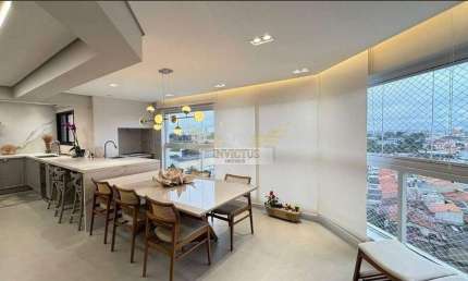 Apartamento com 3 Suítes no Condomínio Alto Jardim, 160m² - Vila Guiomar, Santo André/SP.