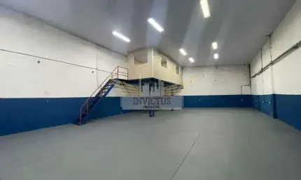 Galpão comercial para alugar, 300m² - vila palmares, santo andré/sp.