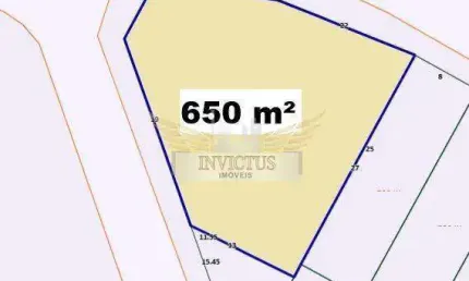 Terreno Comercial de Esquina para Comprar, 650m² - Jardim Bela Vista, Santo André/SP.