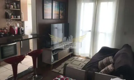 Apartamento Mobiliado com 2 Quartos para Comprar, 51m² - Parque Erasmo Assunção, Santo André/SP.
