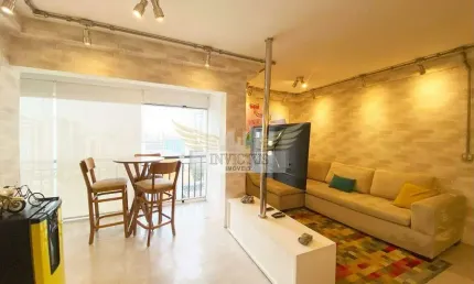 Apartamento Mobiliado com 2 Quartos no Condomínio Celebration para Alugar, 85m² - Bairro Jardim, Santo André/SP.
