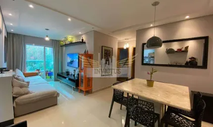 Apartamento com elevador e mobiliado com 3 quartos para comprar, 84m² - anchieta, são bernardo do campo/sp.