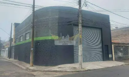Galpão comercial para alugar, 146m² - vila palmares, santo andré/sp.