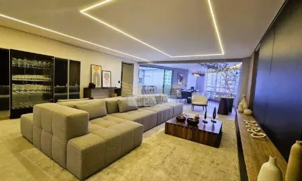 Apartamento com 4 suítes no edifício debret para comprar, 275m² - bairro jardim, santo andré/sp.