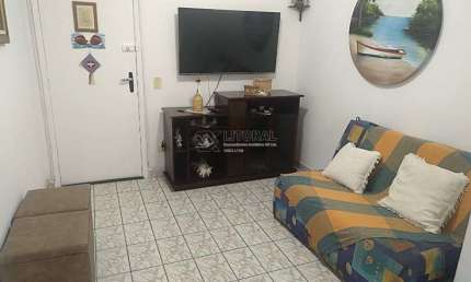 Apartamento com 1 quarto para alugar na Enseada, Guarujá 