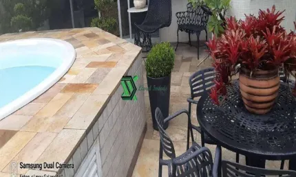 Cobertura com 3 quartos à venda no Jardim Las Palmas, Guarujá , 196 m2 por R$ 850.000