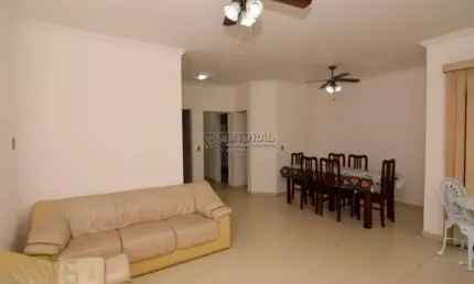 Apartamento com 3 quartos para alugar na Enseada, Guarujá , 103 m2 por R$ 4.000