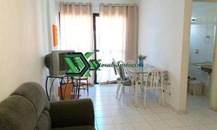 Apartamento com 1 quarto à venda na Enseada, Guarujá , 57 m2 por R$ 275.000