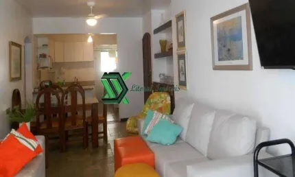 Apartamento com 3 quartos para alugar na Enseada, Guarujá , 110 m2 por R$ 3.000