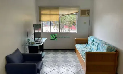 Apartamento com 1 quarto à venda no Jardim Três Marias, Guarujá 