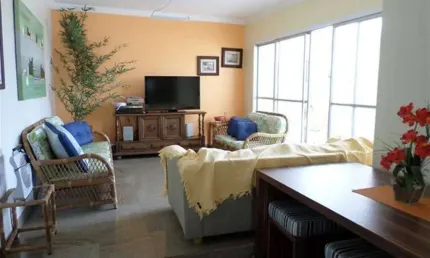 Apartamento com 3 quartos para alugar na Enseada, Guarujá  por R$ 6.000