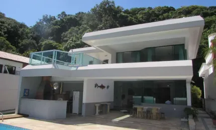 Casa em condomínio fechado com 5 quartos à venda no Balneário Praia do Pernambuco, Guarujá 