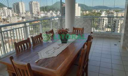 Apartamento com 3 quartos para alugar no Jardim Astúrias, Guarujá 