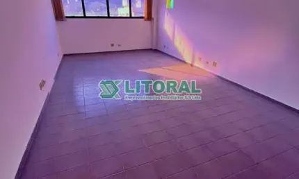 Sala comercial com 1 sala para alugar na Enseada, Guarujá 