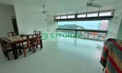 Apartamento com 3 quartos para alugar na Enseada, Guarujá 