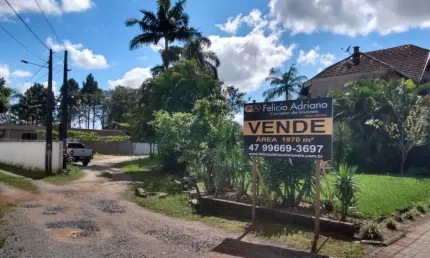 Terreno  Rua Timbo, Bairro América Centro -JOINVILLE-SC