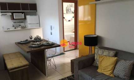 Apartamento com 2 quartos à venda, 44 m² por R$ 185.600 - Laranjal - São Gonçalo/RJ