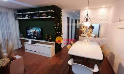 Apartamento com 3 dormitórios à venda, 87 m² por R$ 399.000,00 - Maria Paula - São Gonçalo/RJ