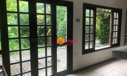 Casa com terreno de 2.175 m2, 4 dormitórios à venda, 130 m² por R$ 1.200.000 - Maceió - Niterói/RJ