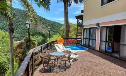 Casa com 4 dormitórios à venda, 512 m² por r$ 1.450.000,00 - itaipu - niterói/rj