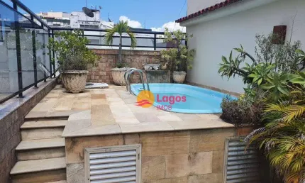 Cobertura com 2 dormitórios à venda, 170 m² por R$ 960.000,00 - Icaraí - Niterói/RJ