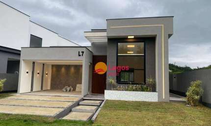 Casa com 3 dormitórios à venda, 122 m² por R$ 798.000,00 - Ubatiba - Maricá/RJ