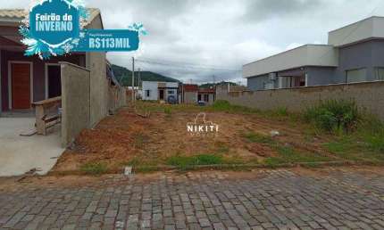 Terreno à venda, 240 m² por R$ 113.000,00 - Ubatiba - Maricá/RJ