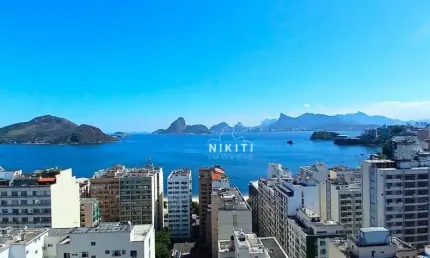 Cobertura com 3 dormitórios, vista panorâmica para o mar, 233 m² por R$ 2.300.000 - Icaraí - Niterói/RJ