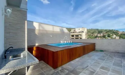 Cobertura com 4 dormitórios à venda, 200 m² por R$ 1.075.000,00 - Icaraí - Niterói/RJ