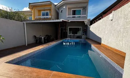 Casa com 3 dormitórios à venda, 120 m² por r$ 600.000,00 - itaipu - niterói/rj