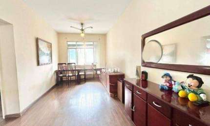 Apartamento com 2 dormitórios à venda, 75 m² por R$ 390.000,00 - Icaraí - Niterói/RJ