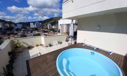 Cobertura com 3 dormitórios à venda, 140 m² por R$ 980.000,00 - Santa Rosa - Niterói/RJ