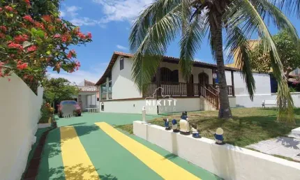 Casa com 5 dormitórios para alugar, 220 m² por r$ 6.130,00/mês - cordeirinho - maricá/rj