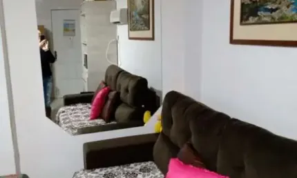 APT DE 1 DORM.NO CENTRO DE TRAMANDAÍ, SEMI MOBILIADO E DE FRENTE PARA O CALÇADÃO NO CENTRO DE TRAMANDAÍ