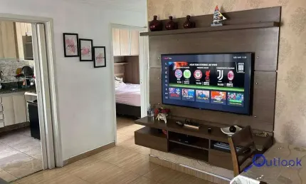 Apartamento com 2 dormitórios à venda, 43 m² por R$ 270.000,00 - Centro - Diadema/SP