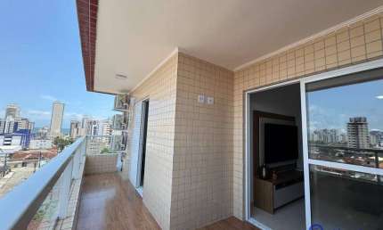 Apartamento com 2 dormitórios à venda, 73 m² por R$ 620.000 - Aviação - Praia Grande/SP
