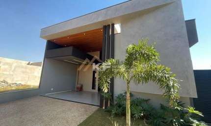 Casa nova à venda Condomínio Vivendas da Mata no Portal Aroeira com 3 suítes - Lote de Ilha e Face sombra Real Sul