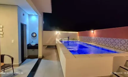 Casa em condomínio à venda com suíte e piscina -vila do golf - ribeirão preto / sp