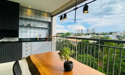 Apartamento Com Sacada Gourmet- Jardim Saint Gerard, Zona Sul- Ribeirão Preto