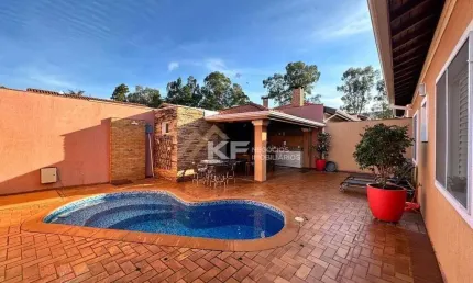 Casa térrea em condomínio com piscina- no recreio das acácias em ribeirão preto / sp