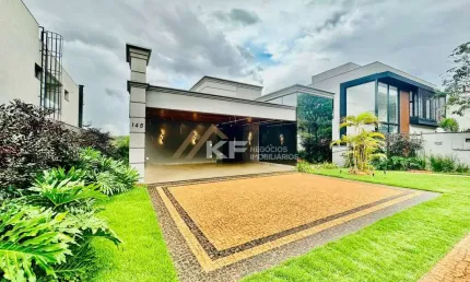 Casa  Sobrado em Condomínio à venda 4 Quartos suítes - 421m² -  Alphaville 3- Ribeirão Preto
