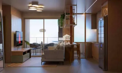Apartamento com 2 dormitórios à venda, 76 m² por r$ 660.000,00 - canto do forte - praia grande/sp