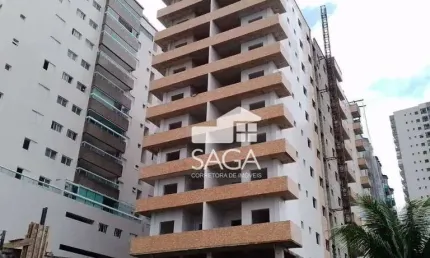 Apartamento com 1 dormitório à venda, 44 m² por r$ 310.000,00 - vila guilhermina - praia grande/sp