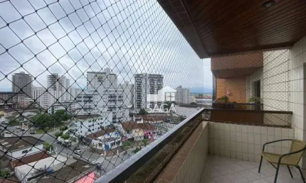 Apartamento com 2 dormitórios, 95 m² - venda por r$ 489.900,00 ou aluguel por r$ 3.200,00/mês - vila guilhermina - praia grande/sp