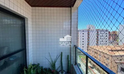 Apartamento com 2 dormitórios à venda, 81 m² por r$ 490.000,00 - vila guilhermina - praia grande/sp