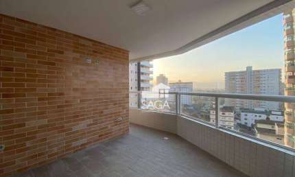 Apartamento com 2 dormitórios à venda, 89 m² por R$ 685.920,67 - Aviação - Praia Grande/SP
