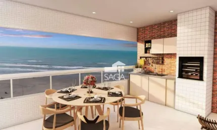 Apartamento com 2 dormitórios à venda, 80 m² por R$ 754.465,00 - Jardim Imperador - Praia Grande/SP