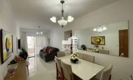 Apartamento com 2 dormitórios à venda, 91 m² por r$ 790.000,00 - boqueirão - praia grande/sp
