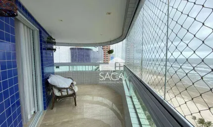 Apartamento com 3 dormitórios à venda, 112 m² por R$ 690.000,00 - Maracanã - Praia Grande/SP