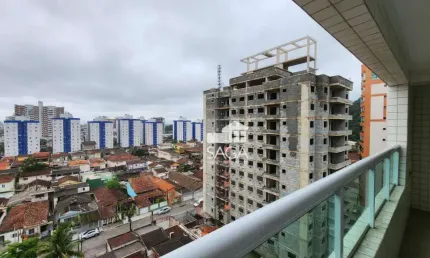 Apartamento com 1 dormitório à venda, 53 m² por R$ 483.053,11 - Canto do Forte - Praia Grande/SP